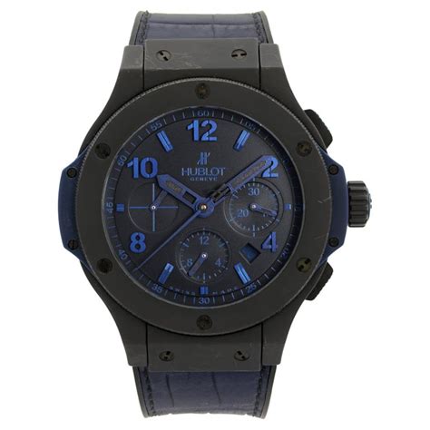 Hublot Big Bang All Black Blue Limited Edition Watch 